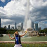 Neku at Buckingham Fountain