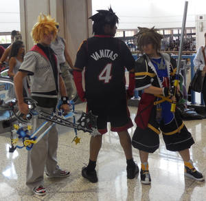 Roxas, Vanitas and Sora