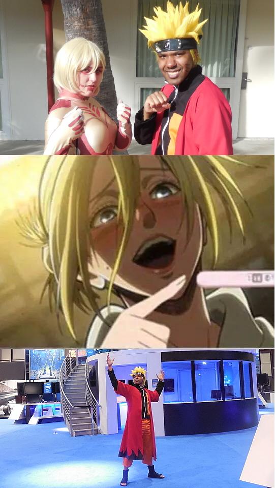 Naruto and Titan Waifu Meme