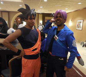 Goku and Trunks