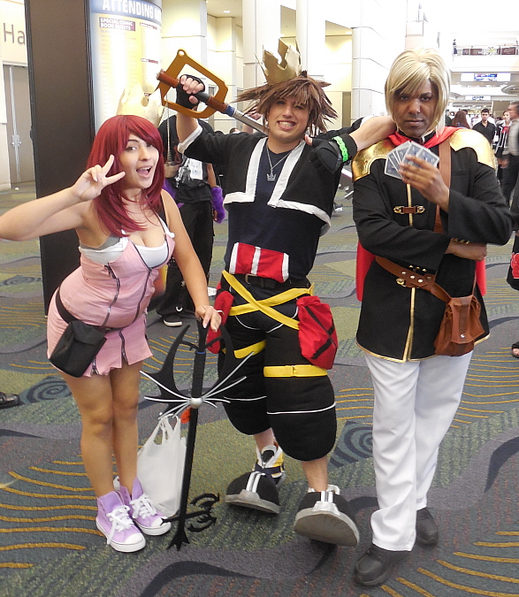 Kairi, Sora and Ace