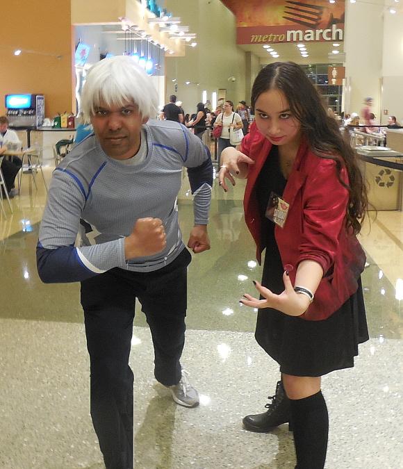 Quicksilver and Scarlet Witch