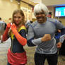 Captain Marvel and Quicksilver