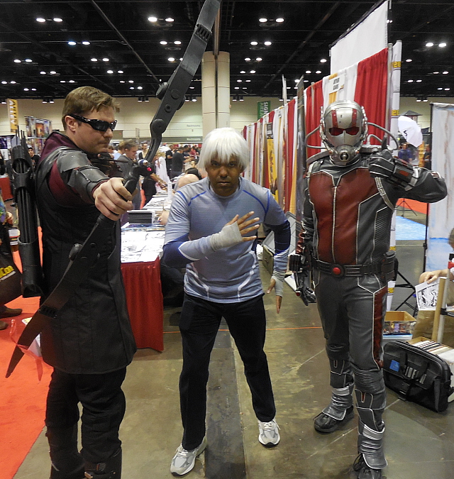 Hawkeye, Quicksilver and Ant-Man