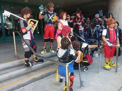 Soras and Kairi at Anime Expo 2016