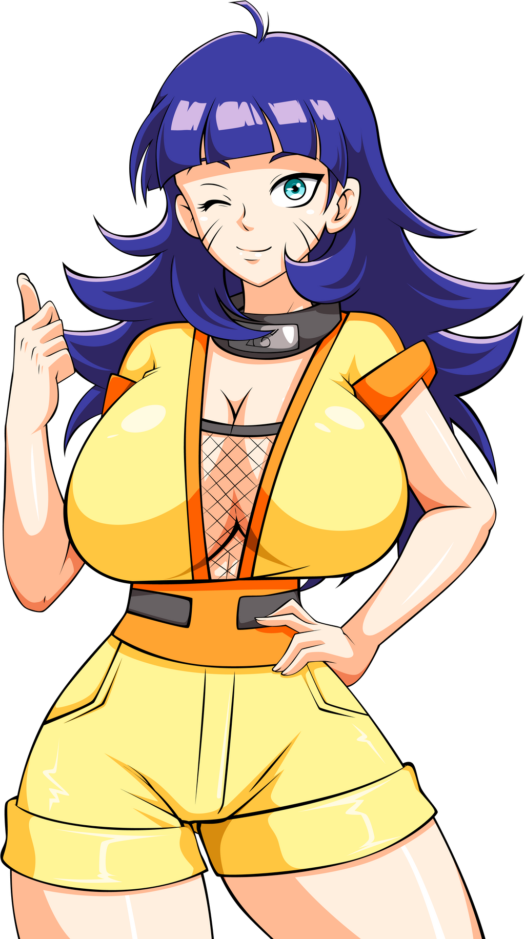 Commission: Himawari Uzumaki