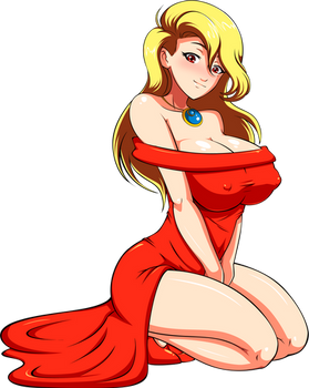 Commission: 'Lady In Red' Roxanne