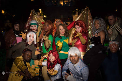 X-Men Group Shot at Katsucon 2018