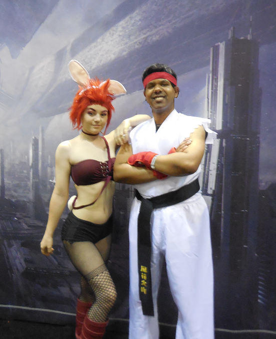 Ryu and Bunny Girl Kirishima