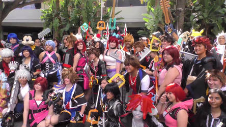 Kingdom Hearts Gathering at Anime Expo 2018 by R-Legend