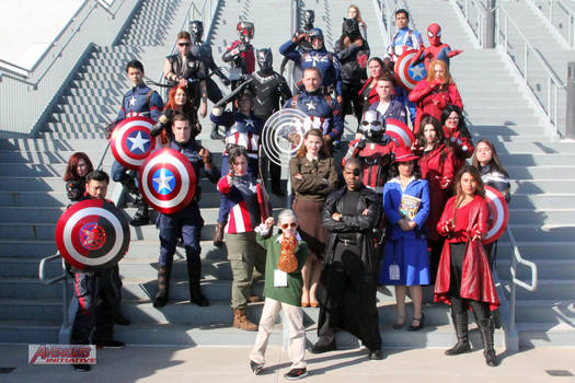Captain America Trilogy Photo at WonderCon 2019