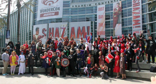 Marvel Early Group Shot at WonderCon 2019