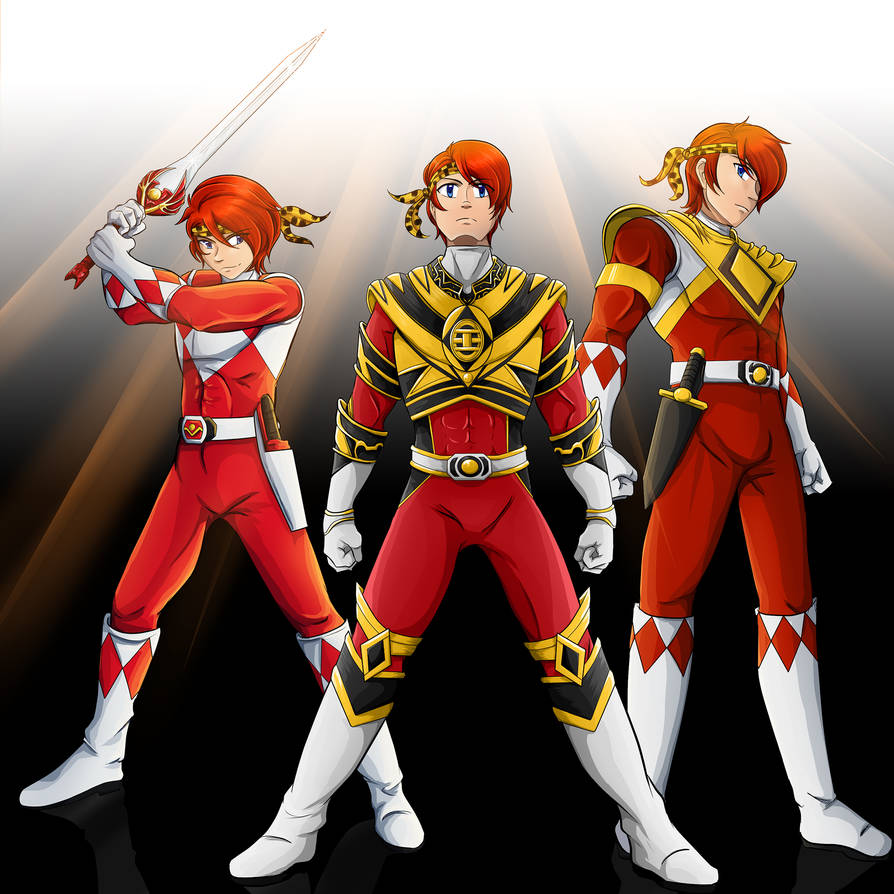 Commission: Red Ranger Eon by R-Legend on DeviantArt