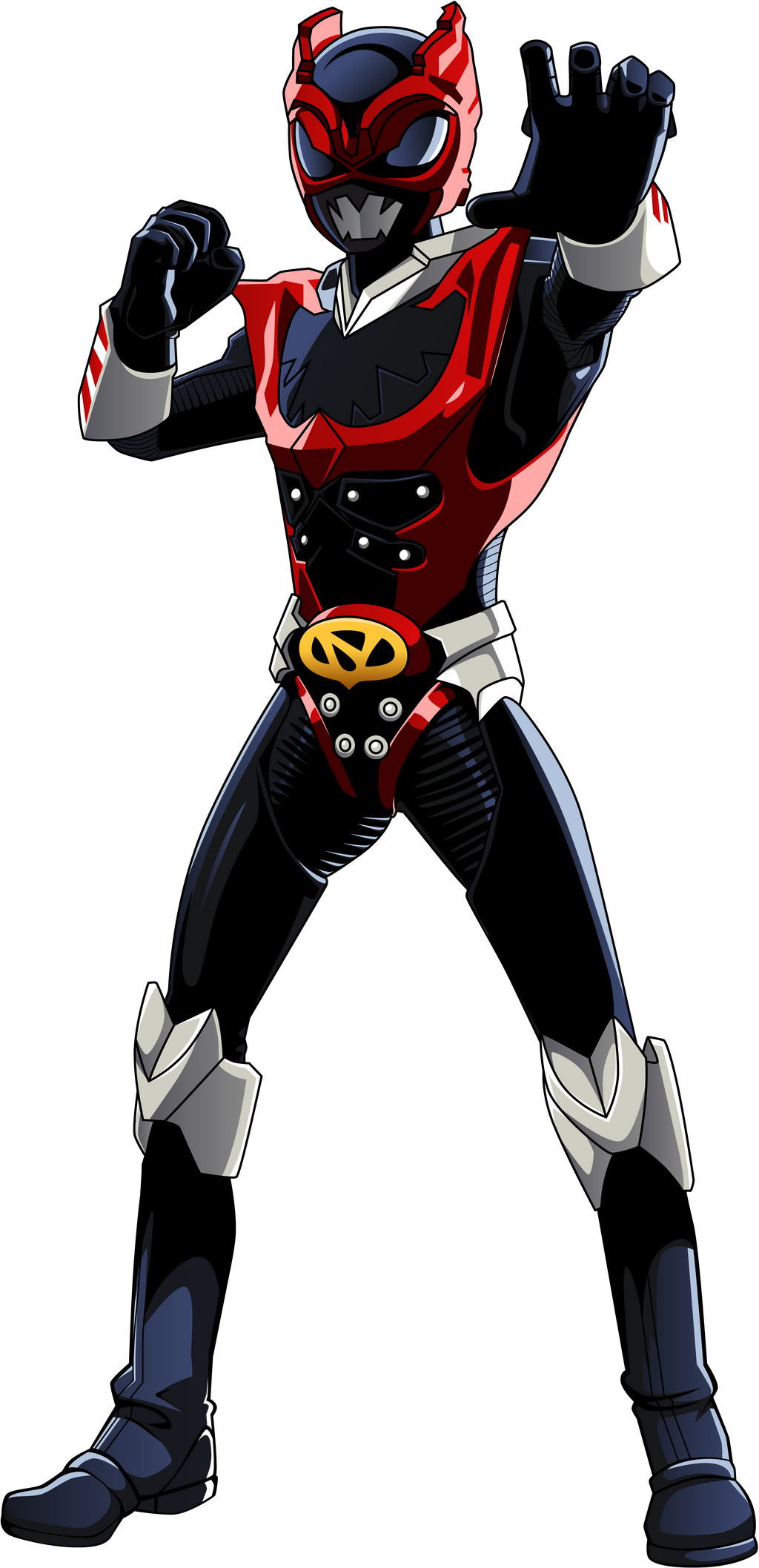 Commission: Psycho Red by R-Legend on DeviantArt