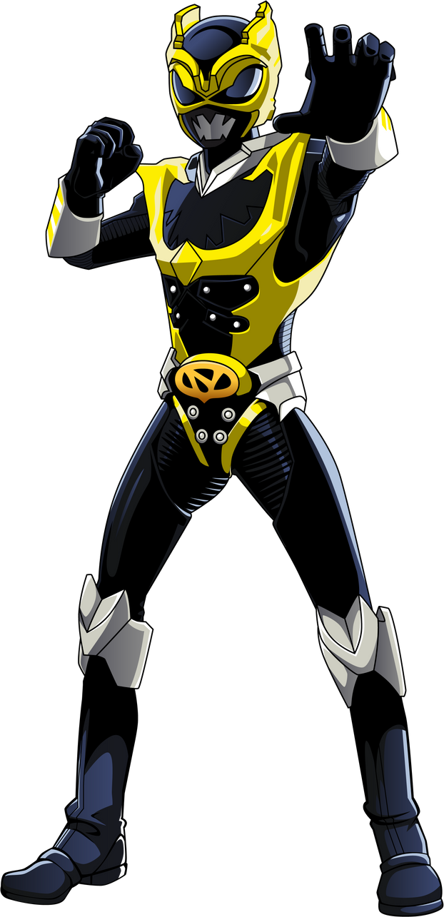 Psycho Ranger Color Commission: Psycho Yellow by R-Legend on DeviantArt