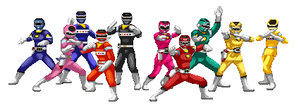 Commission: Turbo Rangers and Mega Rangers by R-Legend on DeviantArt