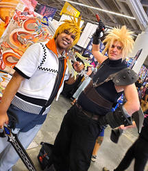 Roxas and Cloud