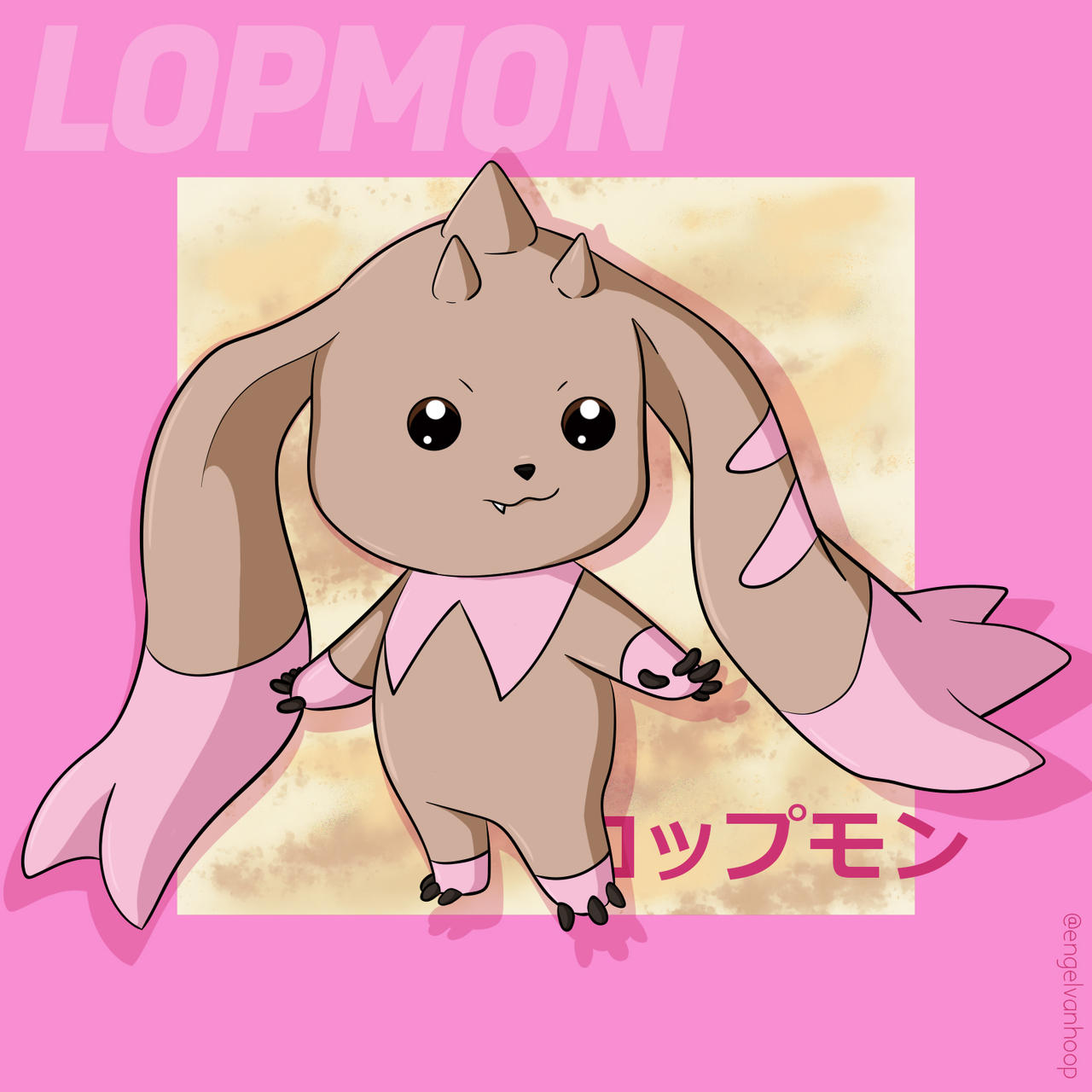 Lopmon Digimon Tamers by EngelVanHoop on DeviantArt