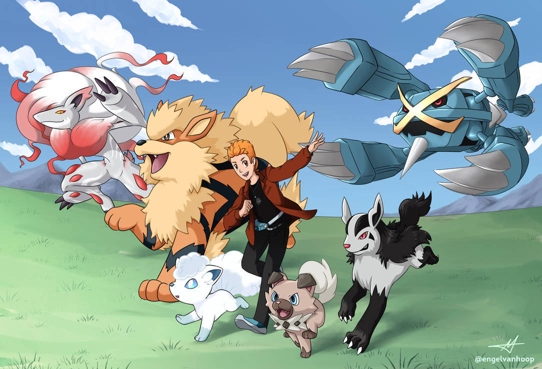Pokemon Team by EngelVanHoop on DeviantArt