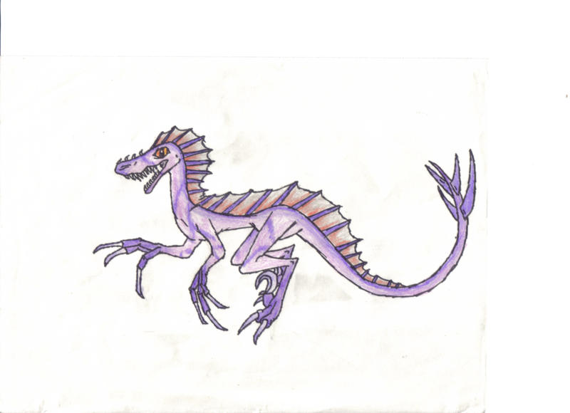 Dark Raptor by DemonicFruitLoop on DeviantArt