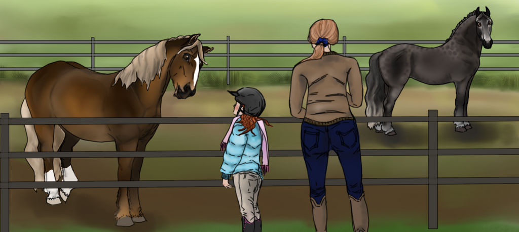 The pony picks you