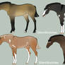 Horse Adopts w/optional  personalities 2/4 OPEN