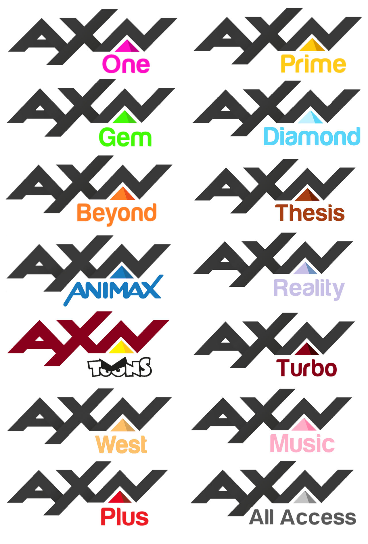 Axn Custom Logos Updated By Shancp00 On Deviantart Axn Custom Logos Updated By Shancp00 On Deviantart