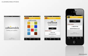 Callbox Mobile App Design