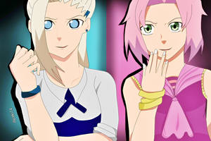 Ino and Sakura