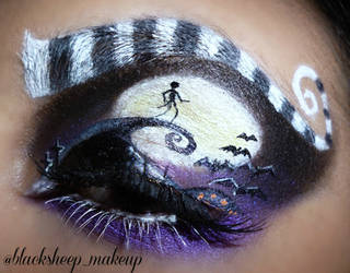 The Nightmare Before Christmas Makeup