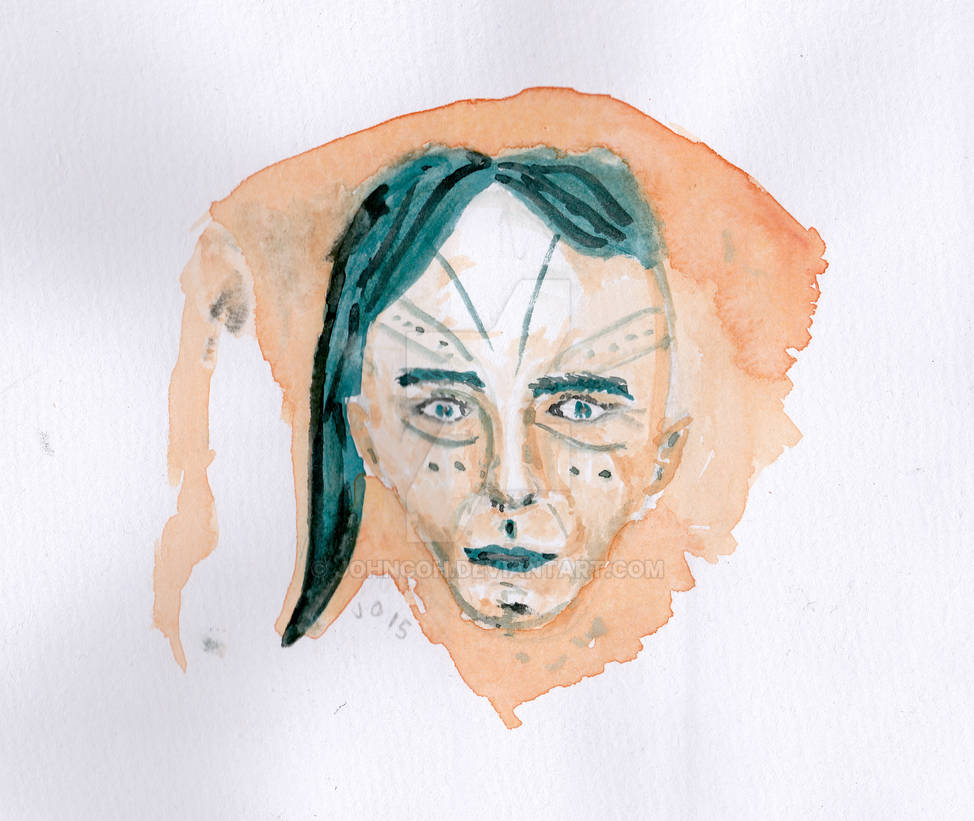 Face Blue Tattoo by JohnCOh on DeviantArt