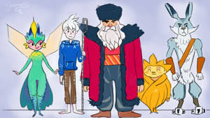 Rise of the Guardians Characters