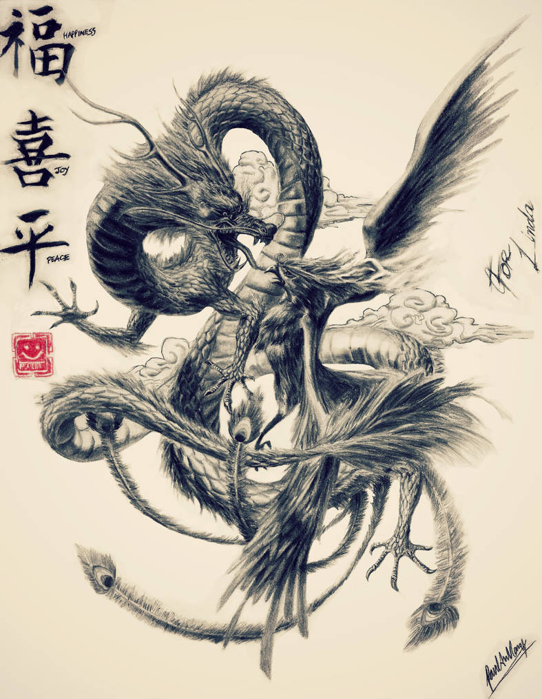 Phoenix And Dragon Phoenix And Dragon