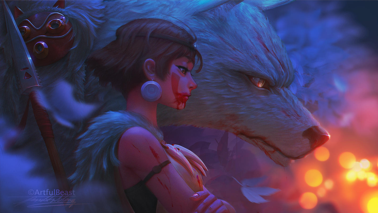 Mononoke by ArtfulBeast