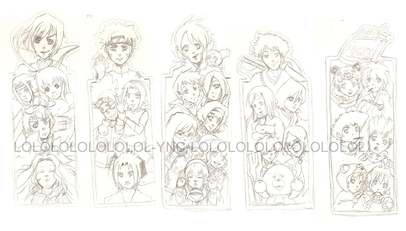 anime bookmarks 09 by ync on deviantart
