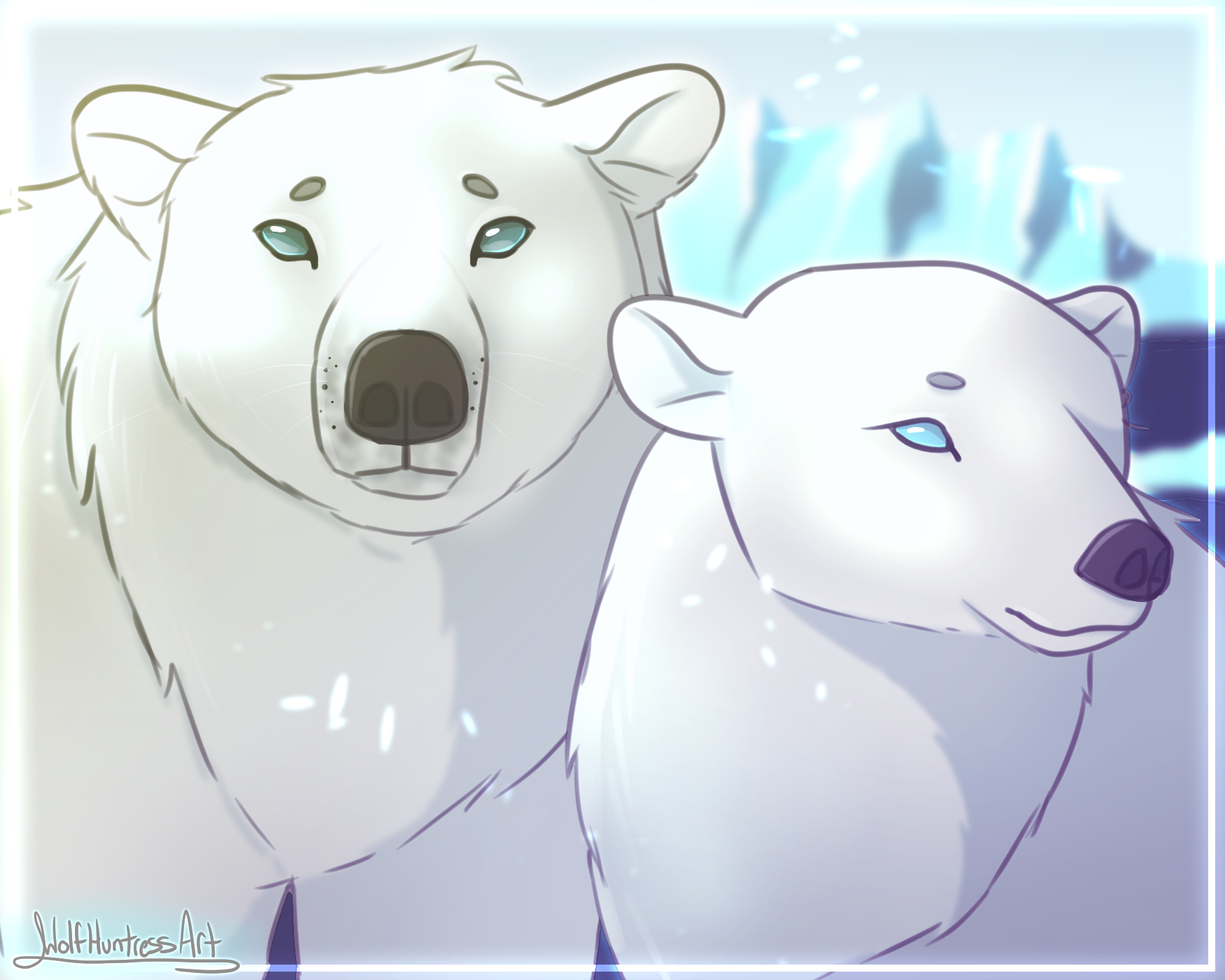 -Polar Bear Couple-