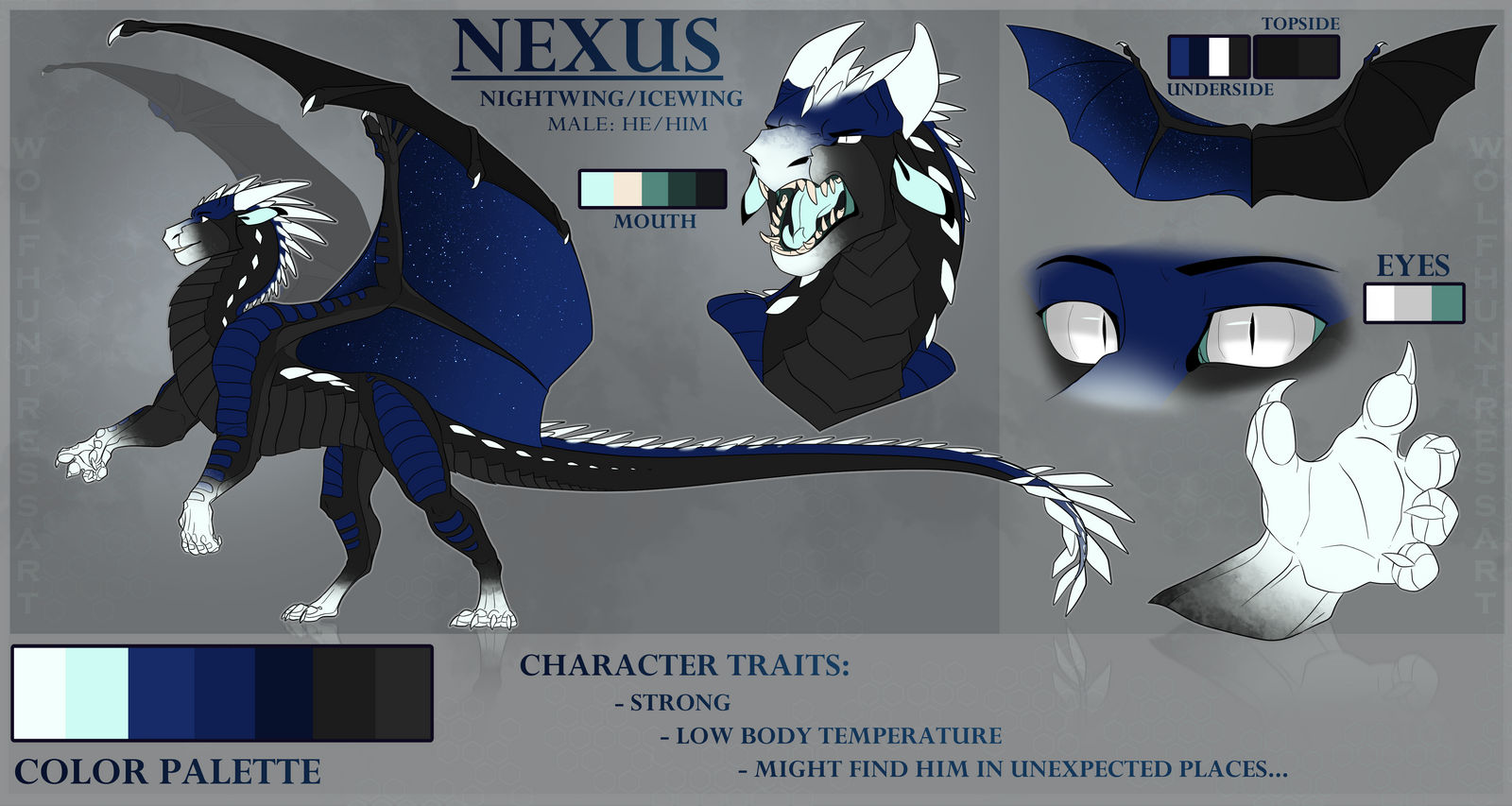 Hawk Ref Base Ref Sheet // Commission by WolfHuntressArt on DeviantArt