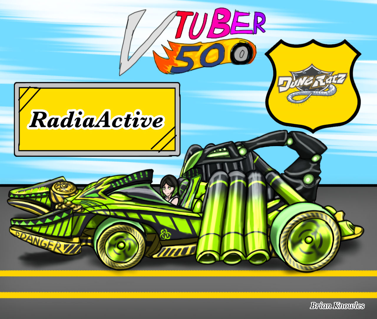 Radiaactive Fansly Vtuber 500: RadiaActive by BrianKnowles on DeviantArt
