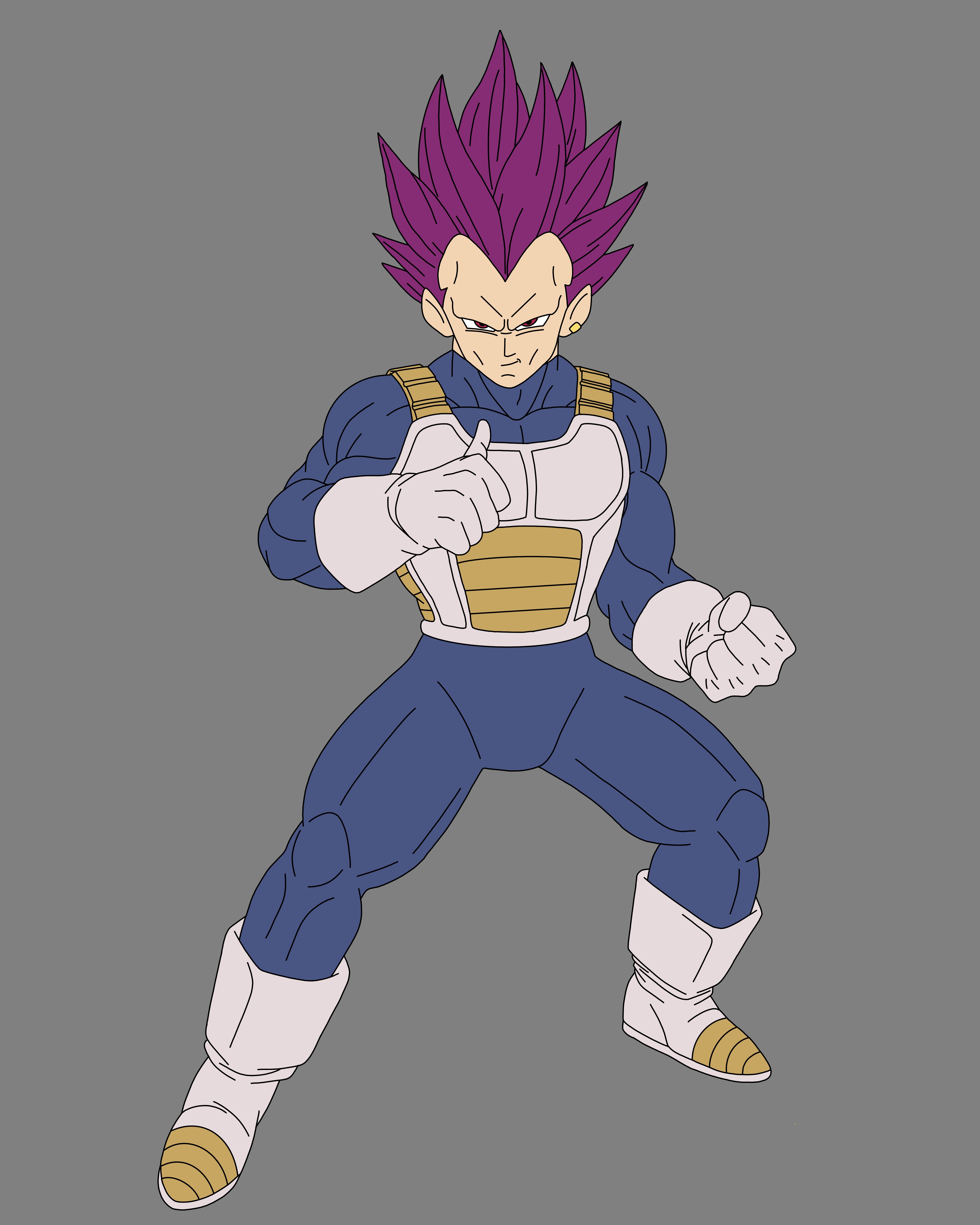 vegeta Ultra Ego by Carlos3897983 on DeviantArt