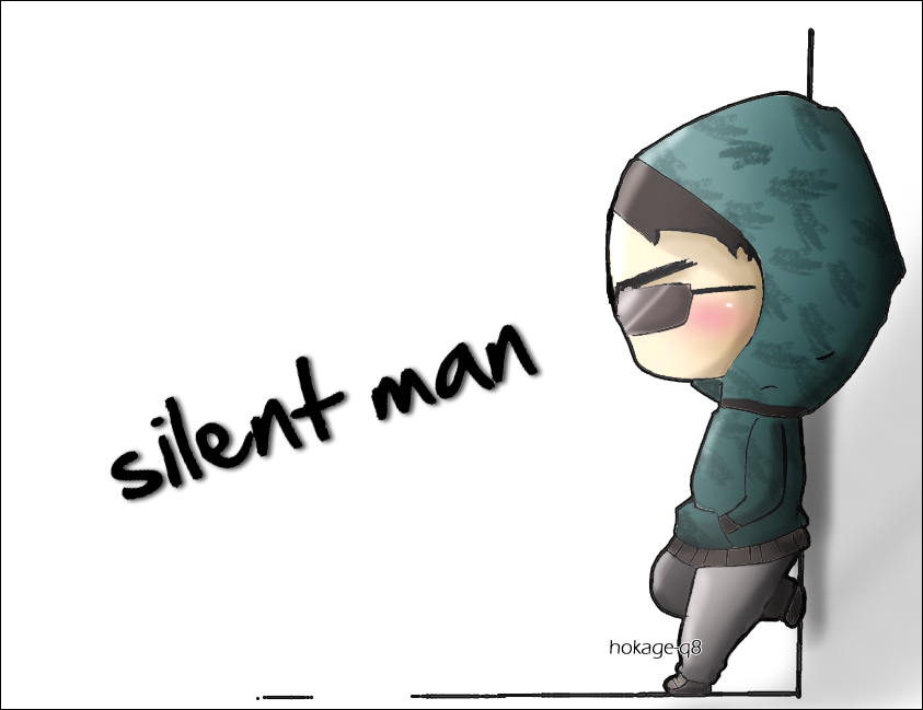 silent man by hokage-q8 on DeviantArt silent man by hokage-q8 on DeviantArt