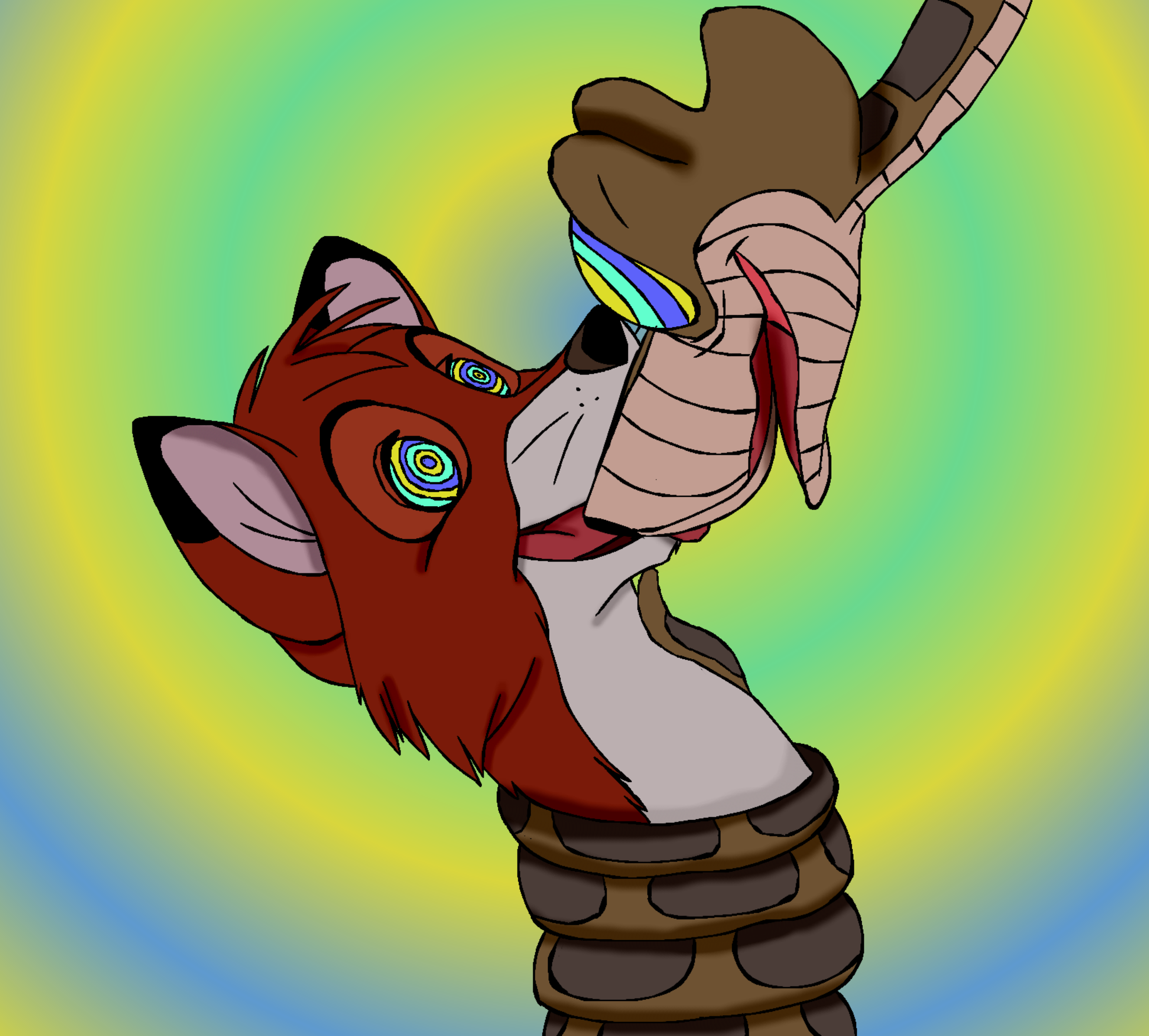 Todd and Kaa by jhilton0907 on DeviantArt