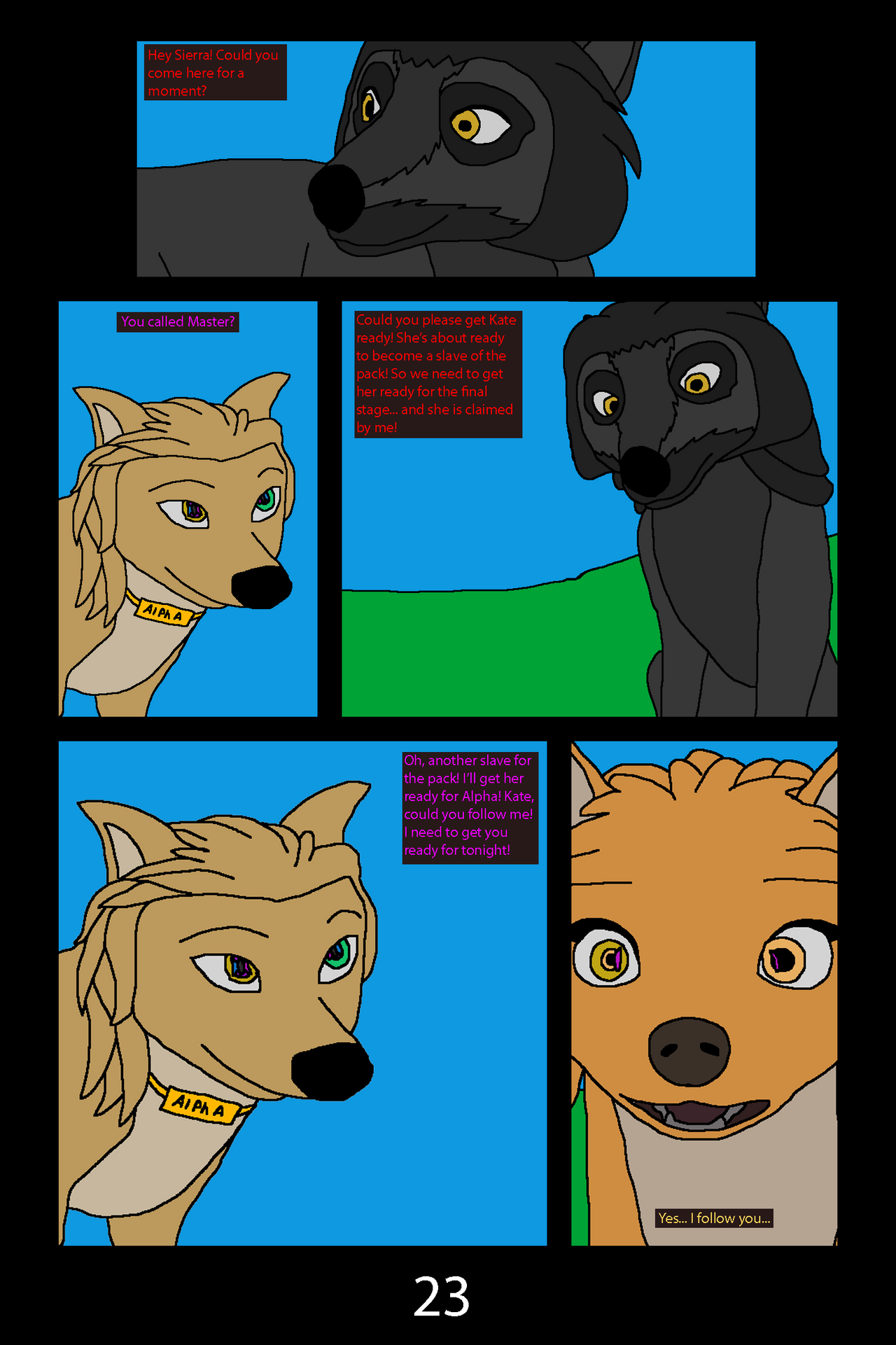 Alpha and Omega: Alpha Hunters Page 23 by jhilton0907 on DeviantArt