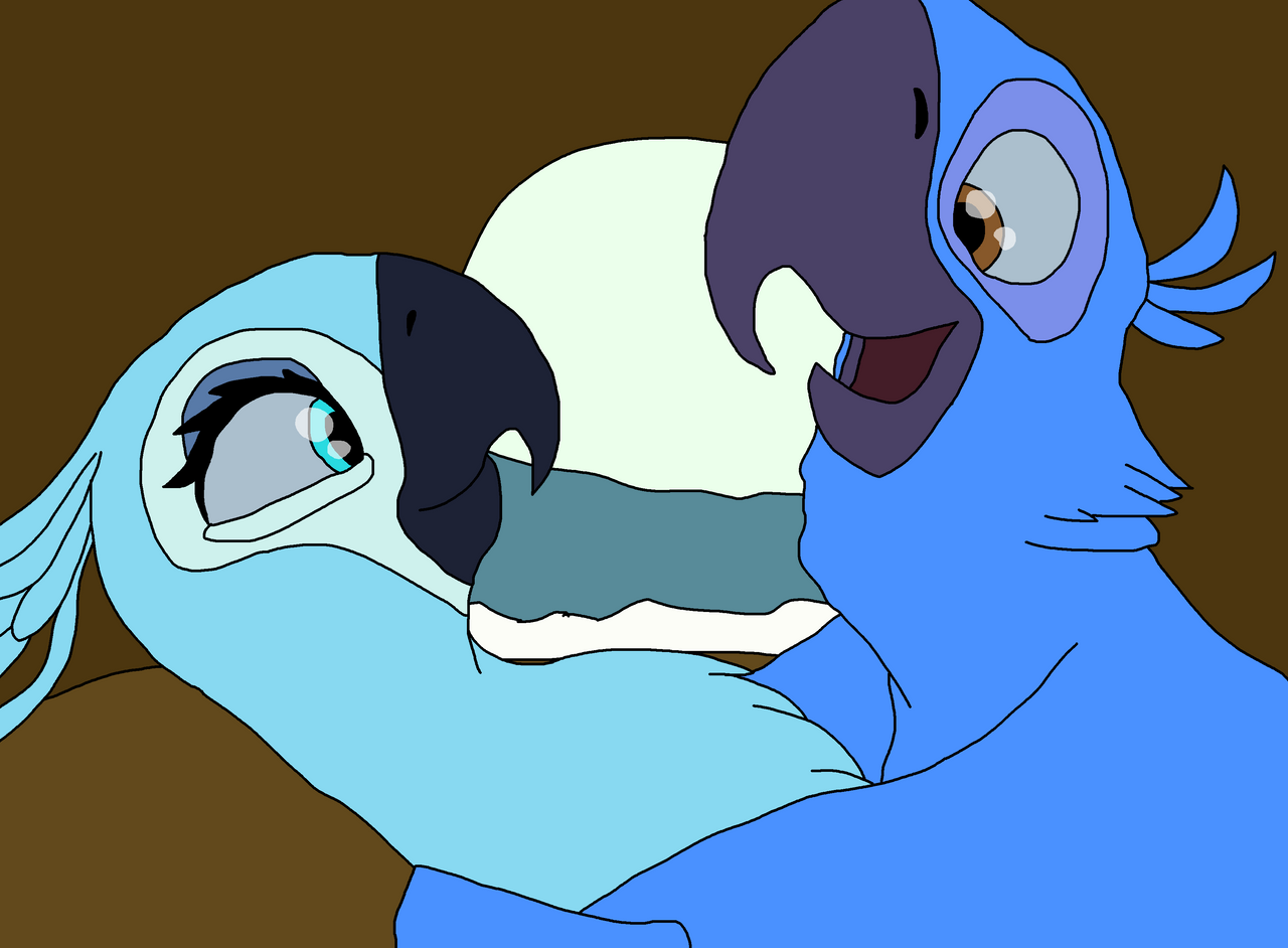 Ridicbird Deviantart Rio Rio - Love Birds by jhilton0907 on DeviantArt