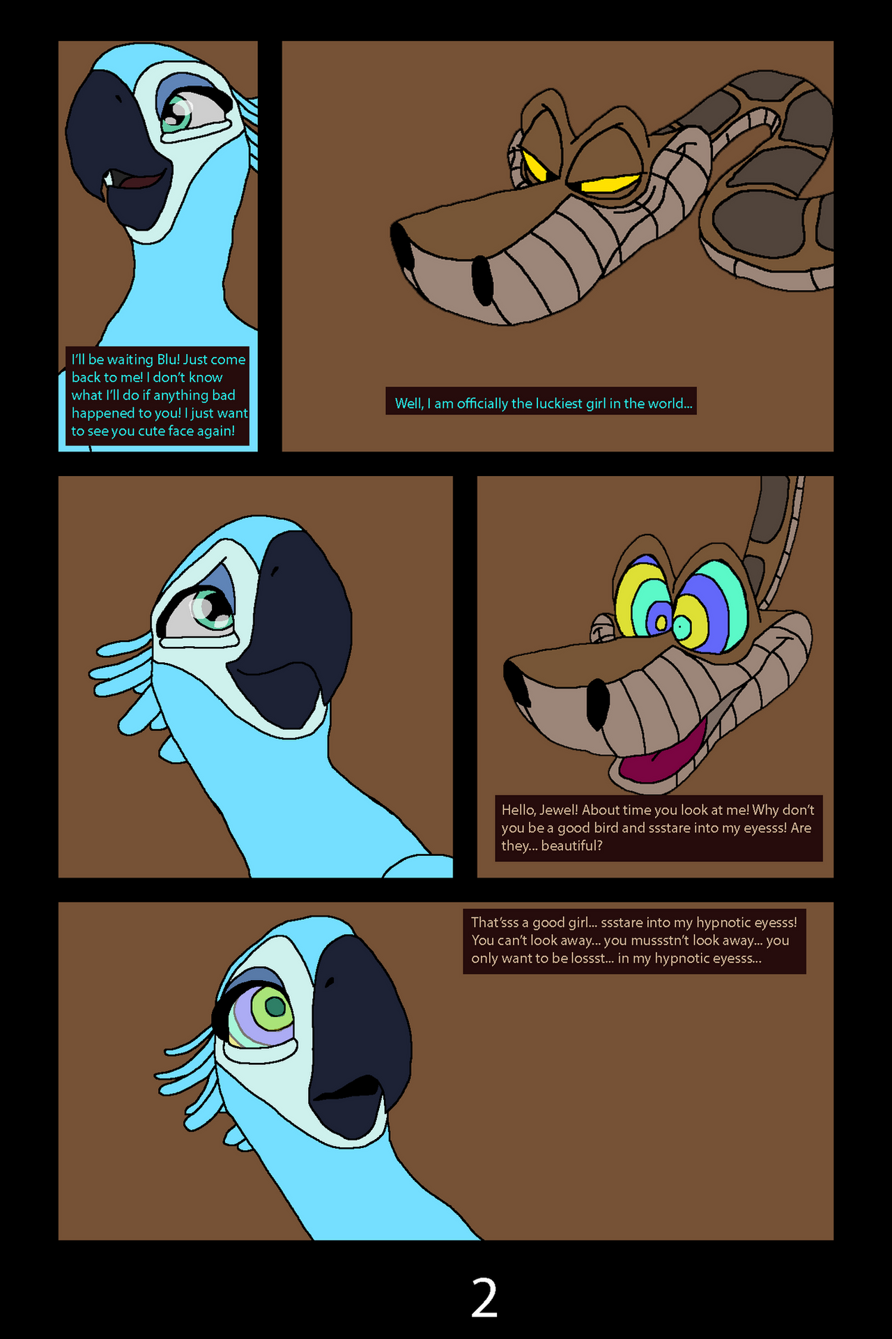 Screen Hypnosis Deviantart Kaa: Hypnosis in the Amazon Page 02 by jhilton0907 on DeviantArt
