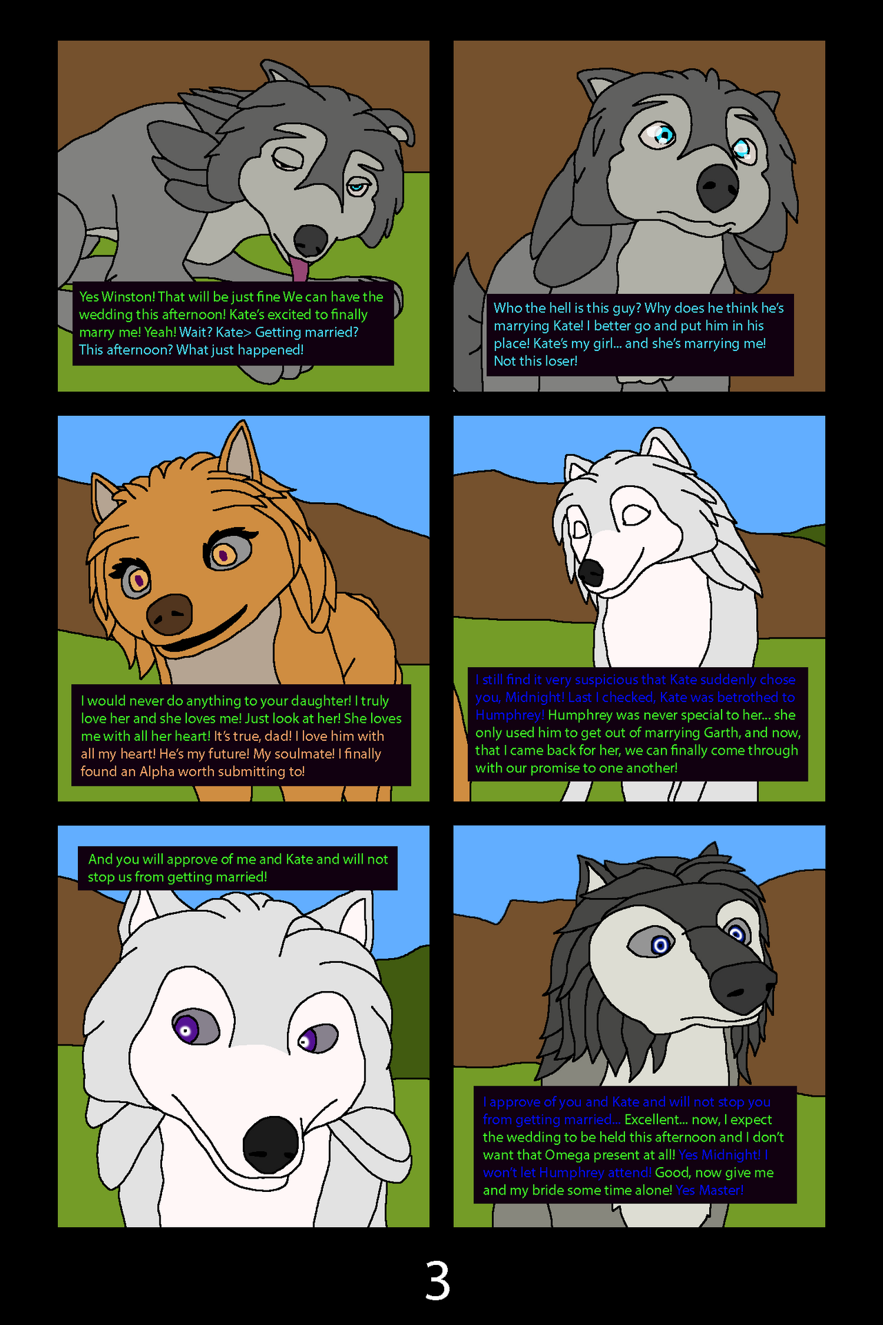 Alpha and Omega: Kate's Paw Page 03 by jhilton0907 on DeviantArt