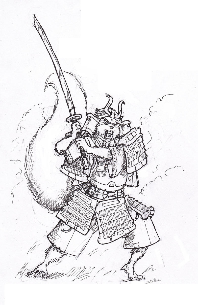 Samurai Squirrel