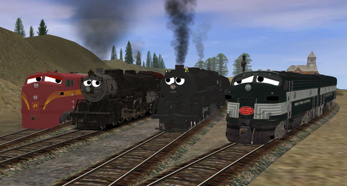 A Train Rival NYC And PRR being Rivals to Friends by GTrainBoy16 on DeviantArt