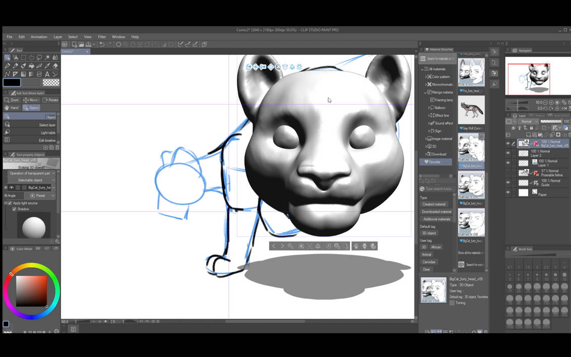 Using 3D models to improve your art! by BullerThePirate on DeviantArt