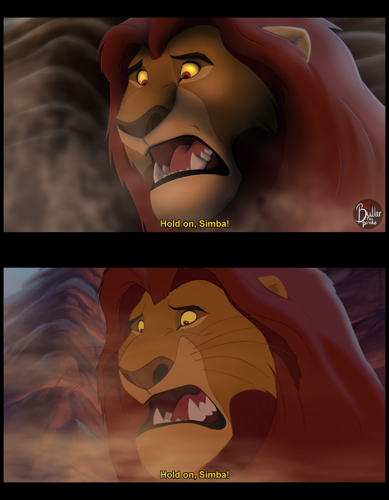 Simba Ghost Scene Horror by BullerThePirate on DeviantArt