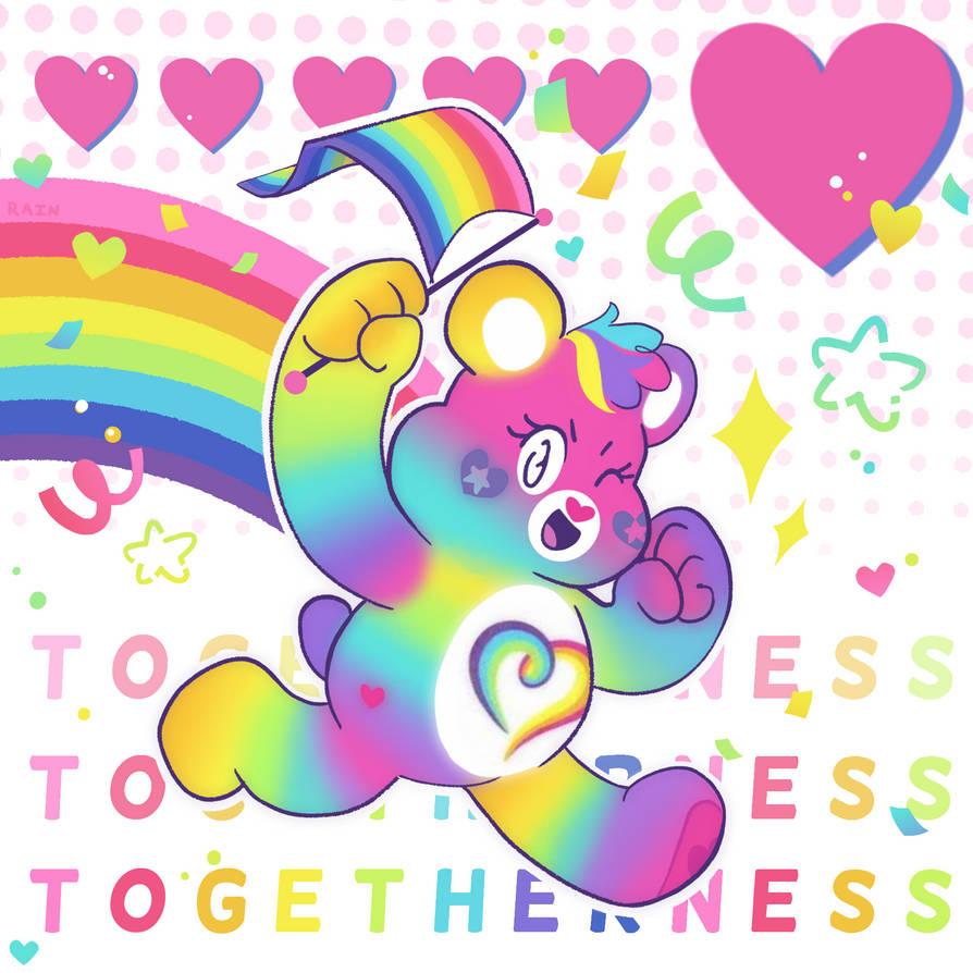 Togetherness Bear wishes u a happy pride!! by umbrellamachine on DeviantArt